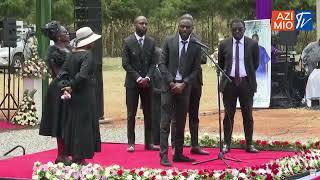 "Musalia na Weta, mshikane mmoja arithi RUTO" Malulu Injendi son SHOCKS mourners with BOLD words