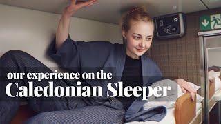 Our CALEDONIAN SLEEPER experience | British overnight train | Scotland