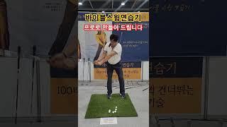 골프 프로로 만들어 주는 바이블(Bible) 스윙연습기(Swing Trainer) #Dmaxpro #슈퍼맨드라이버 #바이블스윙연습기