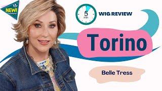 Belle Tress | TORINO wig review | 5 MINUTE WIG REVIEW | NEW Style Filmed In NATURAL Lighting!