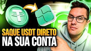 COMO SACAR USDT DIRETO PARA CONTA BANCÁRIA VIA PIX