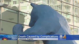 Cause Of Death Of 'Blue Bear' Creator Released