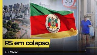 NÍVEL DO GUAÍBA DESCE, MAS AMEAÇA DE CICLONE ASSUSTA POPULAÇÃO E AUTORIDADES - FLOW NEWS - #242 #FN