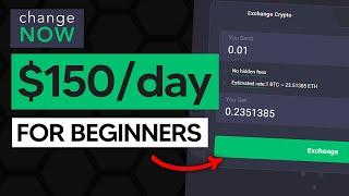 How To Make Money With Changenow For Beginners In 2024 (Make Money With Changenow Exchange)