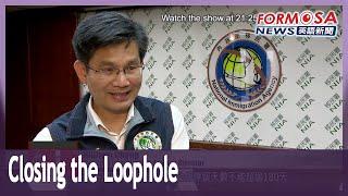 Taiwan moves to close coronavirus loophole with amnesty program