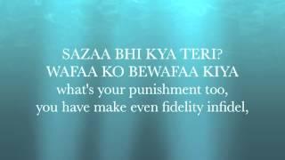 Yeh Jism Hai To Kya - Jism 2 Lyrics with English Translation (Ali Azmat)