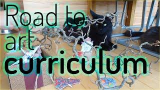 How to create your own curriculum and which topics to include to study art at home