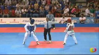Guadalupe Ruiz (MEX) v Sandra Vanegas (COL) | Taekwondo at the 2011 Pan Am Games