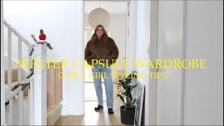 MIDSIZE CAPSULE WARDROBE | WINTER ESSENTIALS | CURVY GIRL | SIZE 12/14 2024