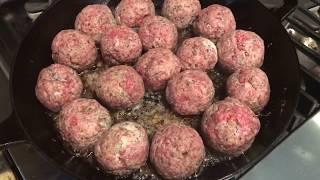 Homemade Meatballs Taught From Scratch