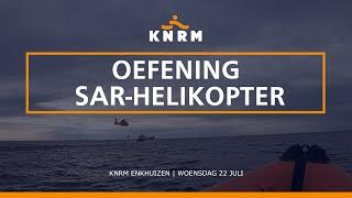 Helikopter oefening KNRM Enkhuizen