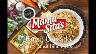 RICE COOKER RECIPE: Pancit Guisado using Mama Sita's Pansit Bihon Mix