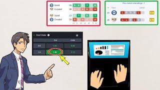 Over & Under 1.5 goals Analysis -How to properly analyze matches for Over 1.5 goals 