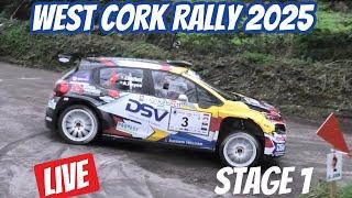 West Cork Rally 2025 | Stage 1 | Live #Rally #Rallye #Wrc