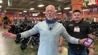 Check out Mr. 1000! He purchased the 1000th motorcycle of the year at PCB Harley!