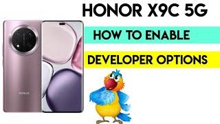 Honor X9c: How to Enable Developer Options (2024 Guide)#honorx9c