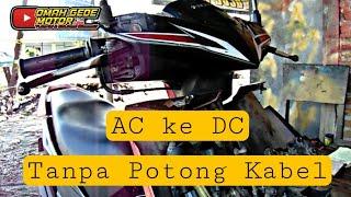 Ubah Jalur Lampu Utama Vario AC ke DC