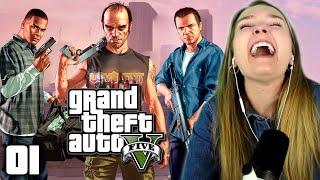 FINALLY playing GTA V... the FUNNIEST game ever! ~ First Playthrough ~ Part 1