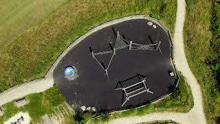 Downs Link Kids Play Area Drone Video | Southwater, West Sussex