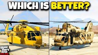 DH-7 IRON MULE vs CARGOBOB! Which one is better?