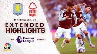 Aston Villa v. Nottingham Forest | PREMIER LEAGUE HIGHLIGHTS | 4/5/2025 | NBC Sports