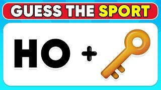 Can You Guess The Sport By Emoji?  | Emoji Quiz