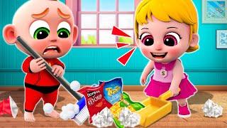 Clean Up Song  | Clean Your House  | More Nursery Rhymes & Kids Song