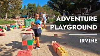 Adventure Playground in Irvine, CA - Orange County Park with Lego Blocks