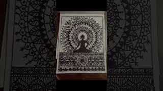 Gautam Buddha mandala art #mandala