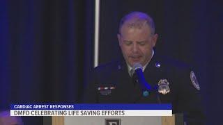 Des Moines Fire Department celebrating life-saving efforts over past year