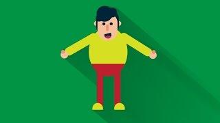 Adobe Illustrator Tutorial | How to make easy flat design character