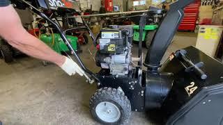 How to adjust auger belt tension Ariens Snow Tek 24” Snow Thrower