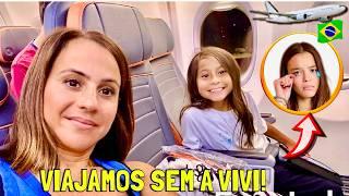 Viajamos Sem a Vivi Para Pela Primeira Vez – Veja Como Ela Reagiu!