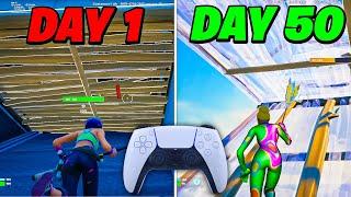 I Grinded Controller Fortnite for 50 Days...(insane results)