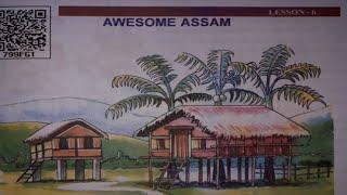 AWESOME ASSAM (ENGLISH READER 8) | LESSON 6 | JAYA RAJPUT | UP BOARD | RAINBOW | CLASS 8