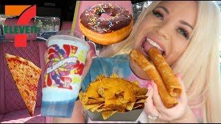 GAS STATION MUKBANG (7 ELEVEN EATING SHOW) | TRISHA PAYTAS