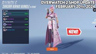 *NEW* KIRIKO AND GENJI SKINS! Overwatch 2 Shop Update [February 27th, 2024]