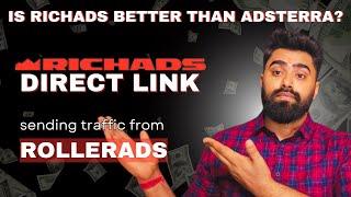  Is RICHADS + ROLLERADS worth it?  - Part 1 (Experiment Video) | ADSTERRA earning tricks India 