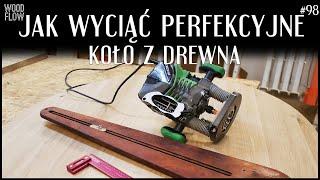 Jak wyciąć idealne koło | Okrągły blat | Budowa cyrkla do frezarki | Hikoki M12V2