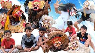 Irvan Senangnya Bermain Barong Barongan, Barong Macan Dan Barong Ket