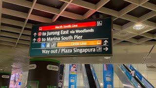 How to transfer from Line 3 to Red Line at Dhoby Ghaut