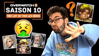 La DOULOUREUSE TIER LIST de la SAISON 10 d'Overwatch 2 !