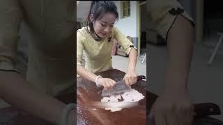 Have you ever cooked and eaten cow skin? #Shorts #Tiktok #Cooking