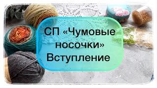 СП «Чумовые носочки»  Вступление  #богинипряжи #knitting #вязаниеспицами #вязание