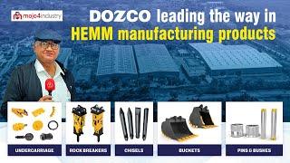 #DOZCO | Manufacturer of Rock Breakers, Chisels, Undercarriage, Buckets, Pins & Bushes.