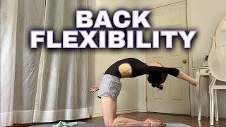 Back flexibility for ballet | Dance class exercises, get a more flexible back, beginner friendly