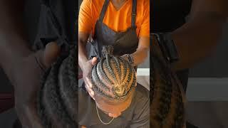 Would you want a tutorial on how to do these braids? #menbraids #stitchbraids