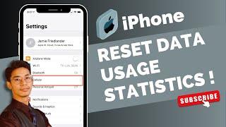 Reset Cellular Data Usage Statistics on iPhone !