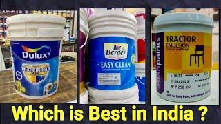 Asian Paint vs Dulux vs Berger | Best Paint & rate | कौनसा पेंट सबसे अच्छा | Exterior & Interior