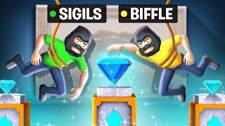 ROBBING a MANSION with BIFFLE in One Armed Robber